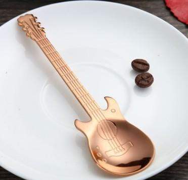 Gadget Gerbil Rose Gold Stainless Steel Guitar Spoons