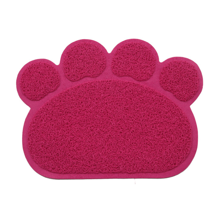 Gadget Gerbil Rose red / 30x40cm Claw-shaped cat litter mat