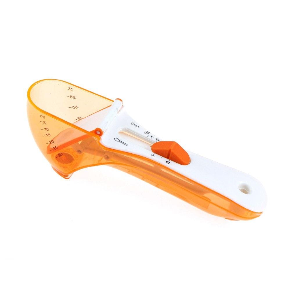 Gadget Gerbil S 2pcs / Orange Adjustable Measuring Spoon