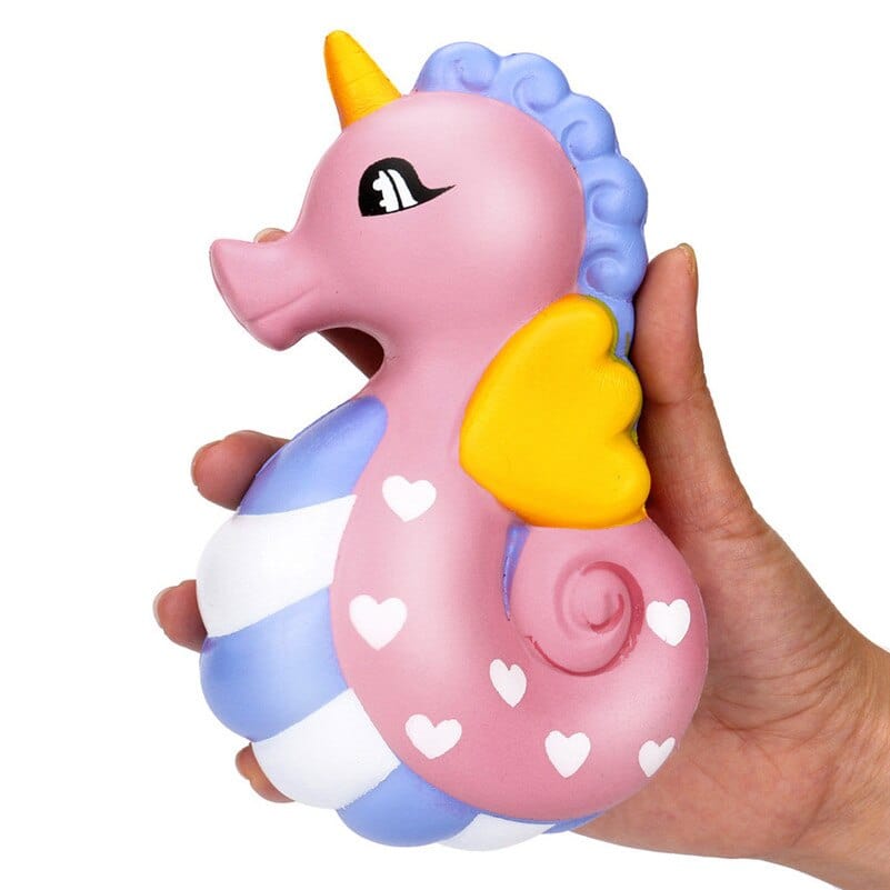 Gadget Gerbil Seahorse Squishy Toy