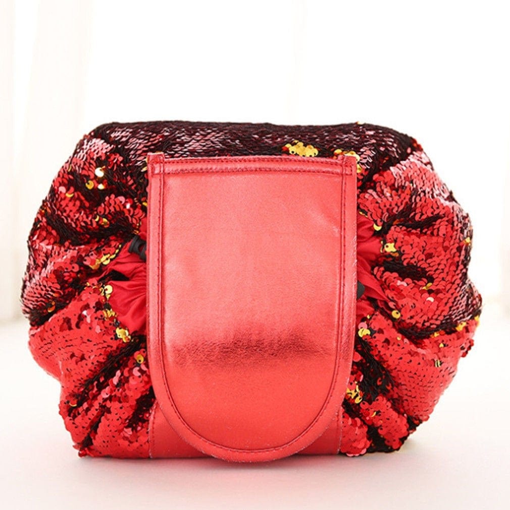 Gadget Gerbil Sequin Color Collection Drawstring Makeup Storage Bag