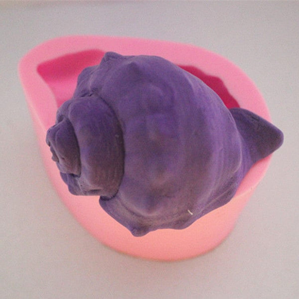 Gadget Gerbil Silicone Conch Shell Shaped Baking Mold