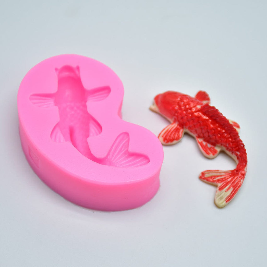 Gadget Gerbil Silicone Koi Fish Shaped Baking Mold