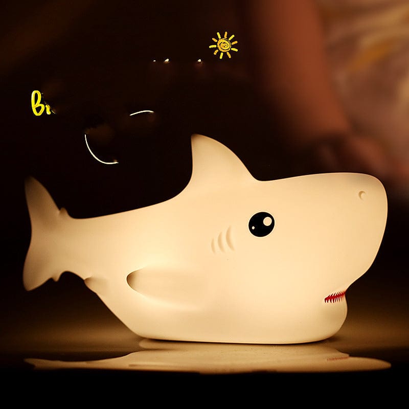 Gadget Gerbil Silicone LED Shark Night Light