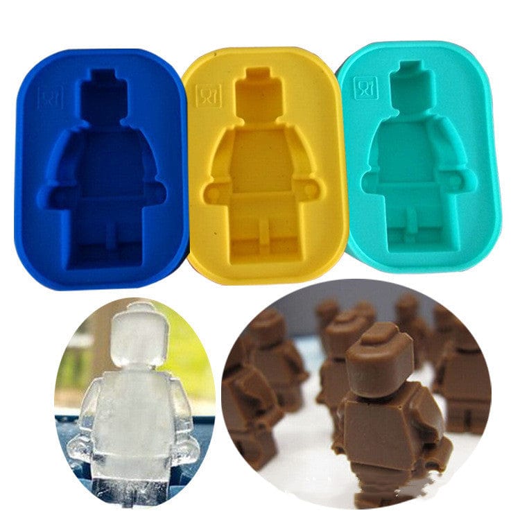 Gadget Gerbil Silicone Lego Shaped Baking Mold