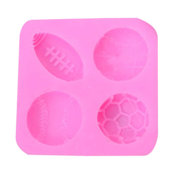 Gadget Gerbil Silicone Sports Balls Shaped Baking Mold