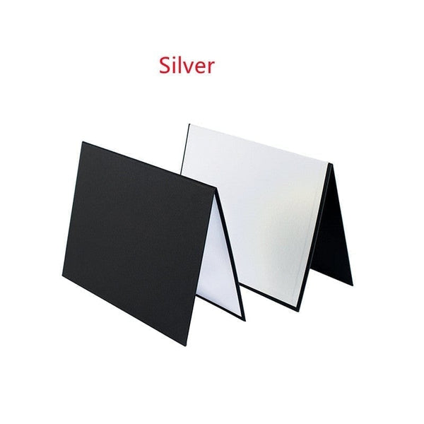 Gadget Gerbil Silver / A4 3-In-1 Folding Light Reflector