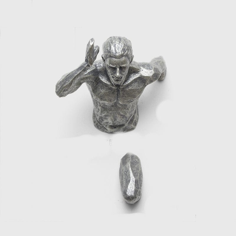 Gadget Gerbil Silver / Left hand Model Room Living Room Porch Background Wall Decoration