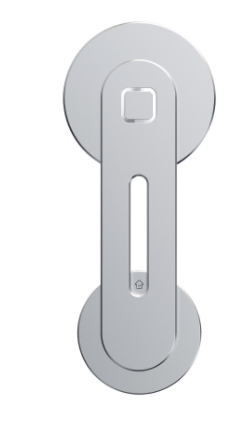 Gadget Gerbil Silver Magnetic Laptop Mount Phone Holder