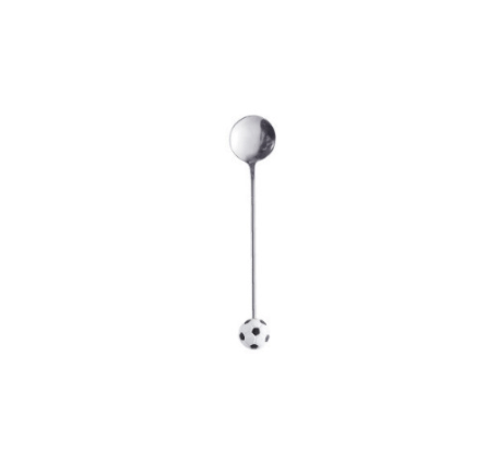 Gadget Gerbil Silver Soccer Ball Coffee Spoon