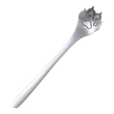 Gadget Gerbil Silver Stainless Paw Spoon
