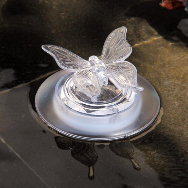 Gadget Gerbil Solar Powered Butterfly Pool Light