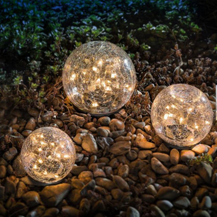 Gadget Gerbil Solar Powered Crackle Ball Lights