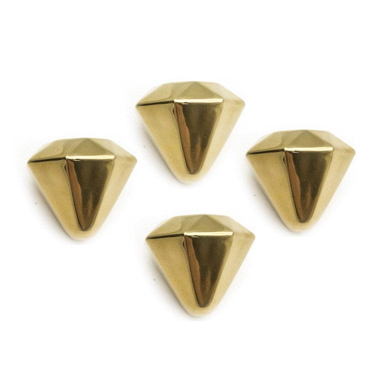 Gadget Gerbil Stainless Steel Diamond Shaped Ice Cubes