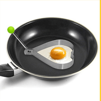 Gadget Gerbil Stainless Steel Heart Shaped Fried Egg Mold