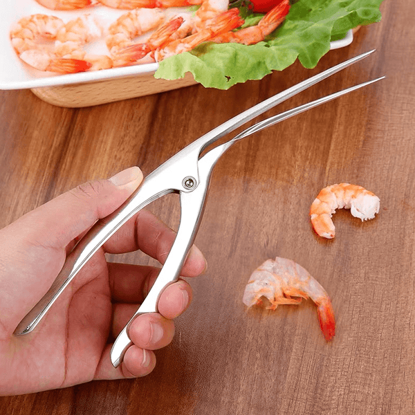 Gadget Gerbil Stainless Steel Shrimp Peeler