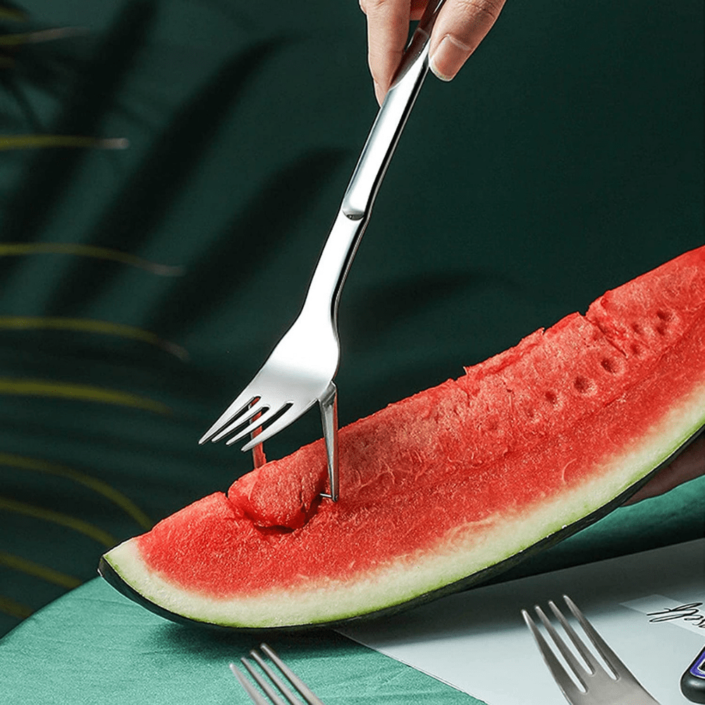 Gadget Gerbil Stainless Steel Watermelon Fork Slicer