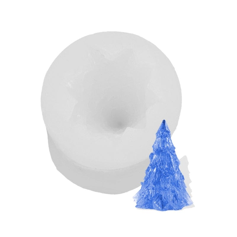 Gadget Gerbil Style 5 Silicone Christmas Tree Candle Mold