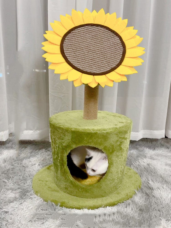Gadget Gerbil Sunflower Cat Scratching Post