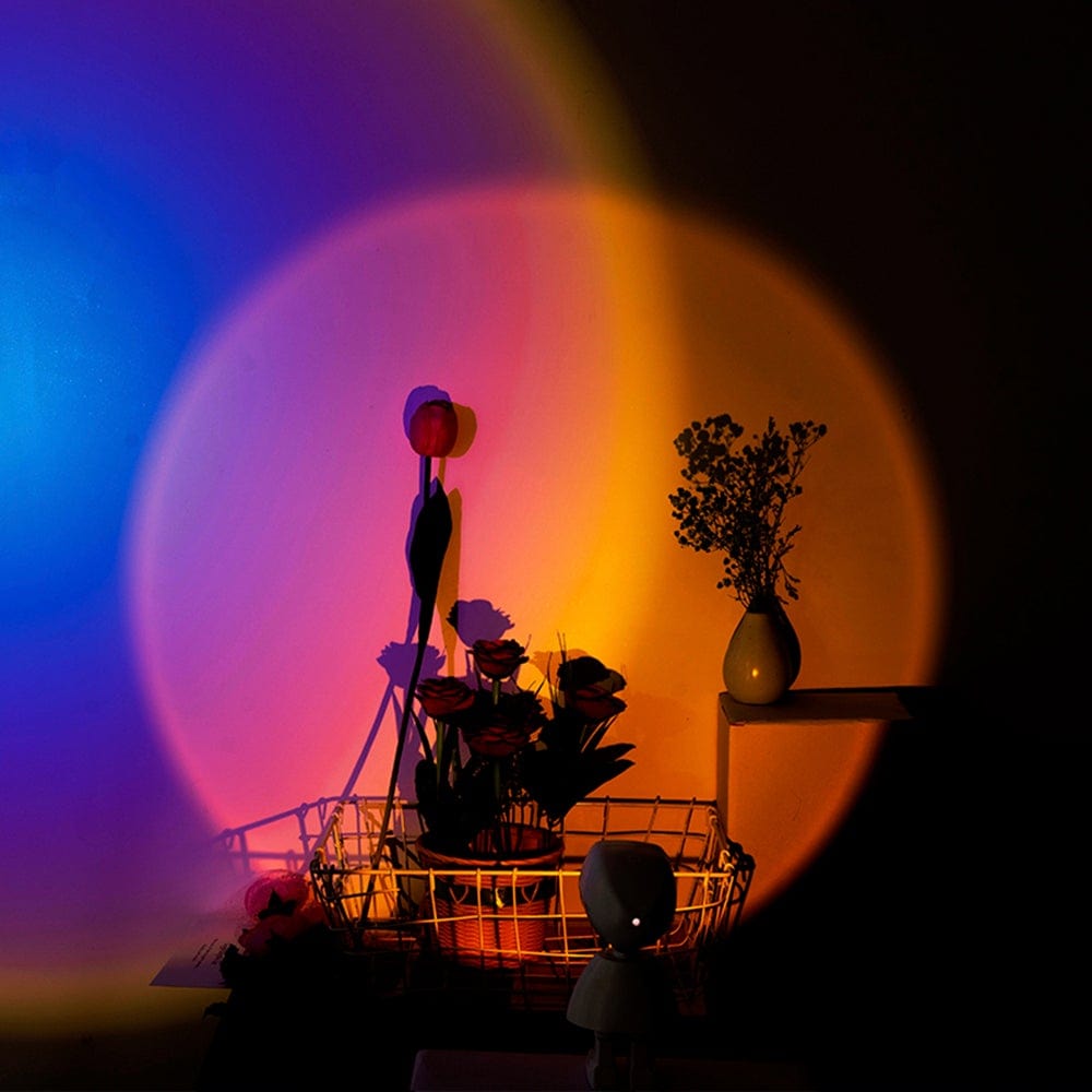 Gadget Gerbil Sunset Rainbow Sunset Light Projector Lamp