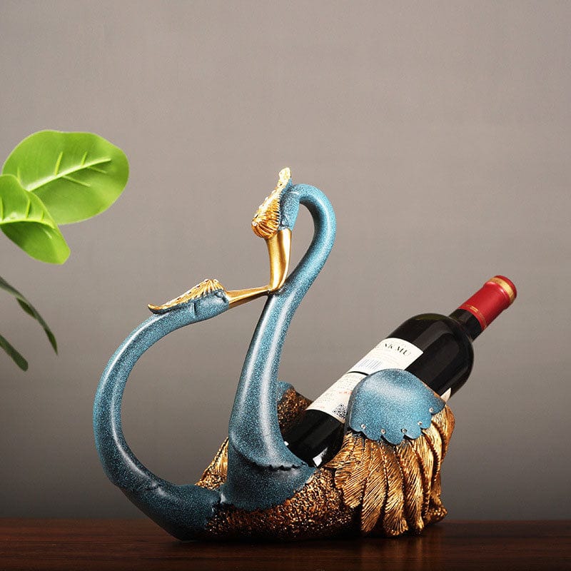 Gadget Gerbil Swan Wine Holder