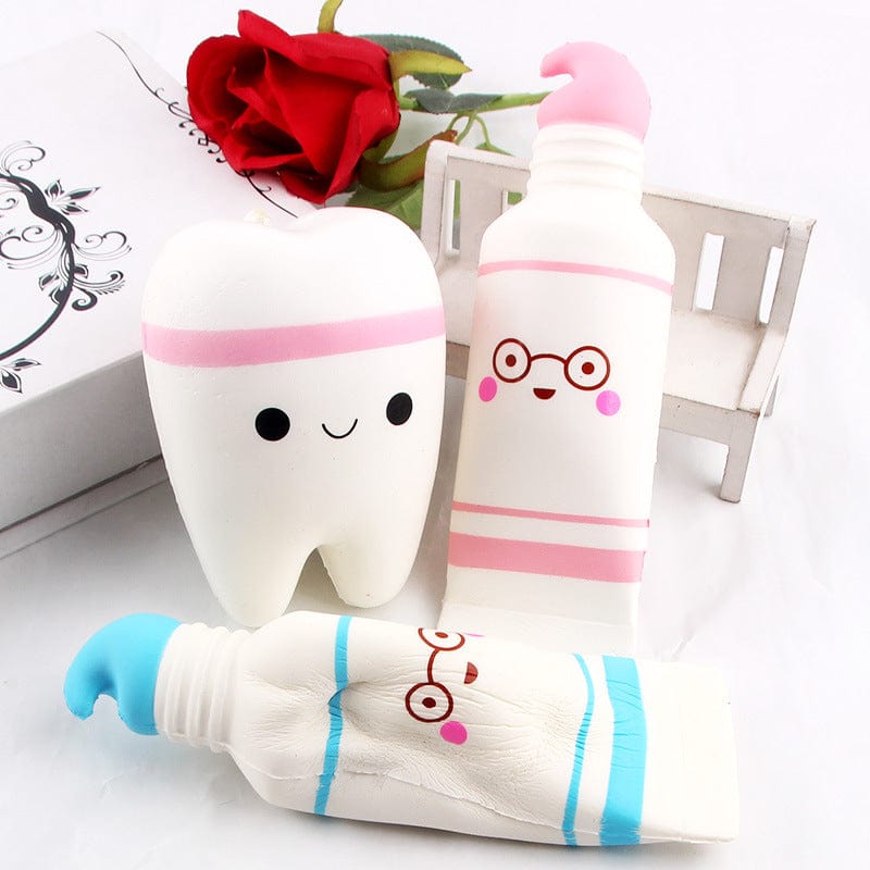 Gadget Gerbil Toothpaste Squishy Toy