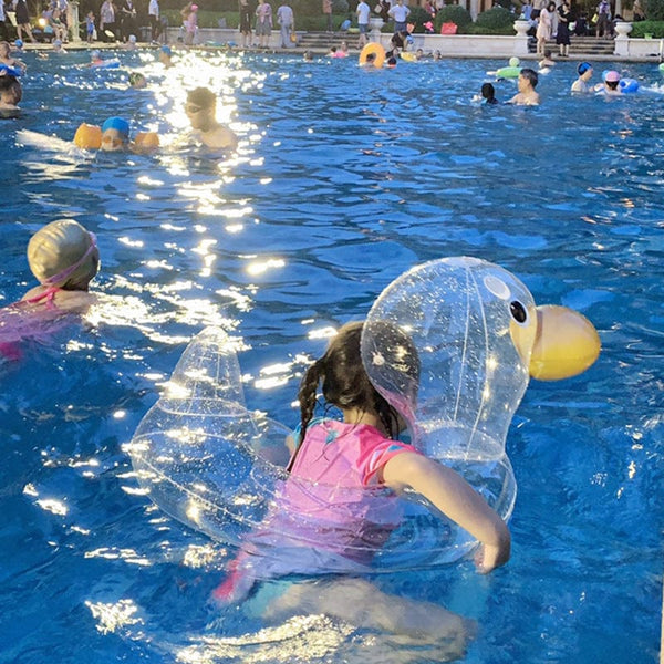Gadget Gerbil Transparent Duck Pool Float