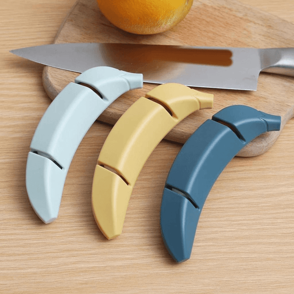 Gadget Gerbil Two-Stage Banana Shaped Knife Sharpener