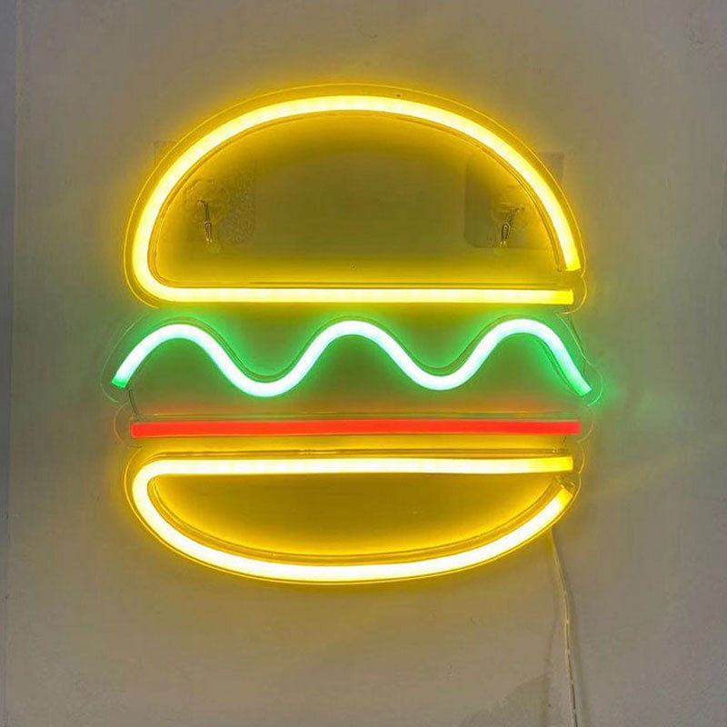 Gadget Gerbil US Hamburger Neon Sign