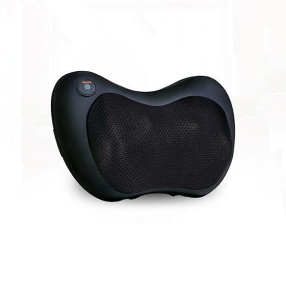 Gadget Gerbil US Plug / Black / Signal bond Electric Infrared Heating Kneading Neck Shoulder Back Body Spa Massage Pillow Car Chair Shiatsu Massager Masaj Device