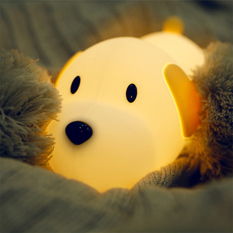 Gadget Gerbil USB Rechargeable Silicone LED Puppy Night Light