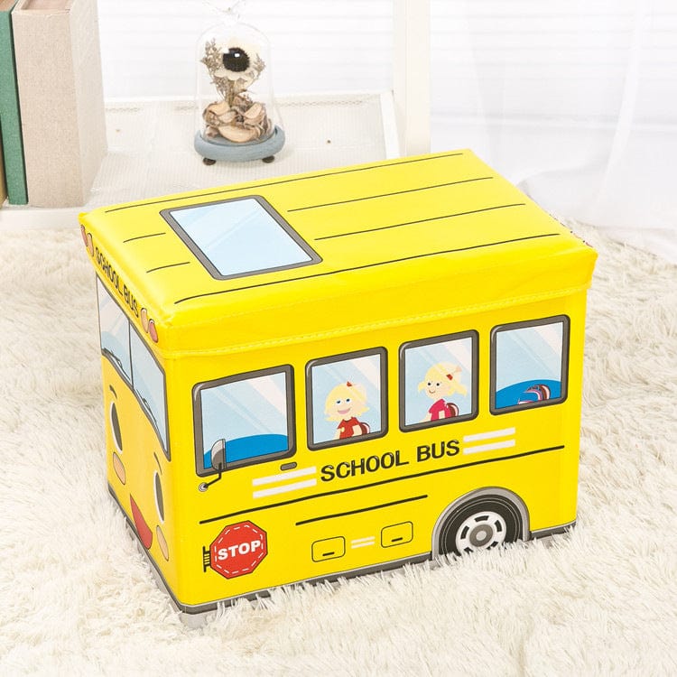 Gadget Gerbil Van Kids School Bus Storage Box