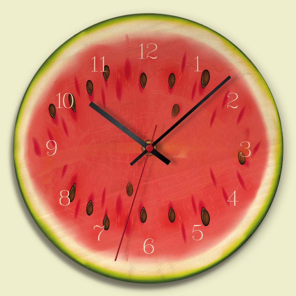 Gadget Gerbil Watermelon Fruit Wall Clock