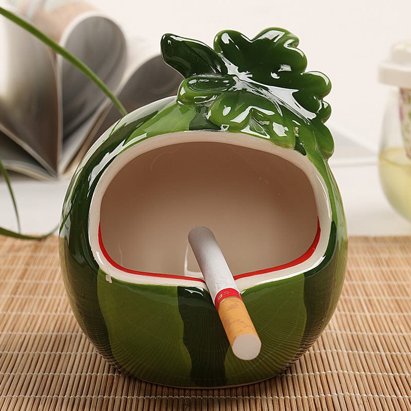 Gadget Gerbil Watermelon Watermelon Ceramic Ashtray