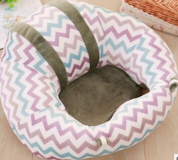 Gadget Gerbil Wave / 45x45 Infant Safety Seat Child Portable Eating Chair Plush Toy Baby Learning Sitting Sofa Dining Chair Stool