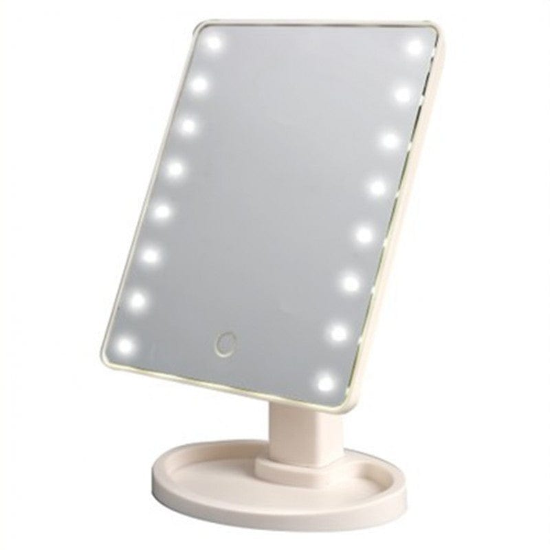 Gadget Gerbil White 16 lights 16-22 Light LED Touch Dimmable Makeup Vanity Mirror