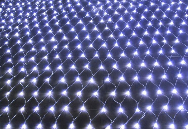 Gadget Gerbil White / 3x2m 192leds Led Fishnet Lights