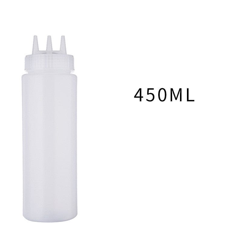 Gadget Gerbil White / 450mL Three Hole Condiment Bottle