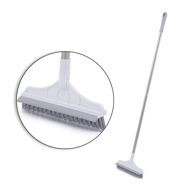 Gadget Gerbil White Floor Gap Cleaning Bristles Broom