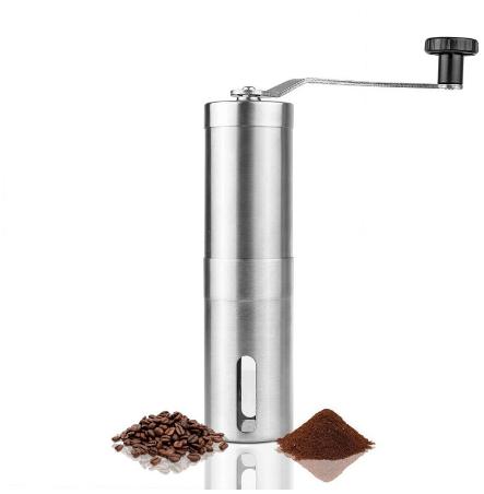 Gadget Gerbil White hand coffee grinder