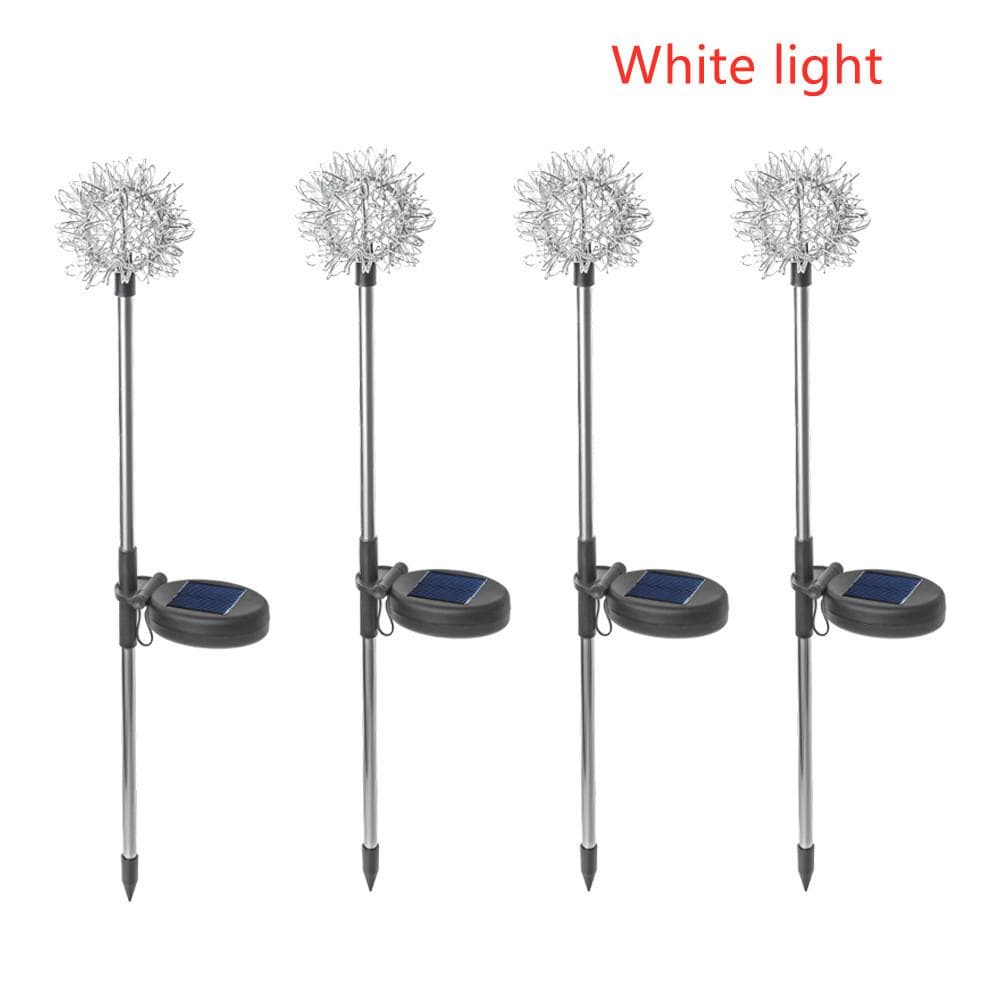 Gadget Gerbil White Light / 1 pack Solar Powered Dandelion Lights