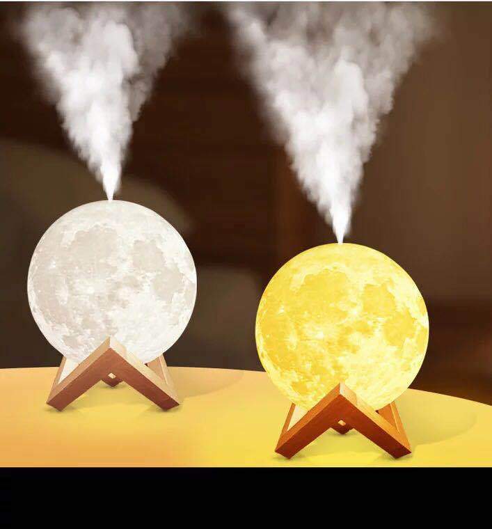 Gadget Gerbil White Moon Lamp Humidifier