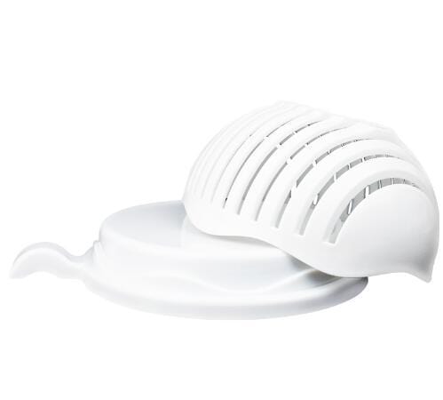 Gadget Gerbil White Salad Slicer Bowl