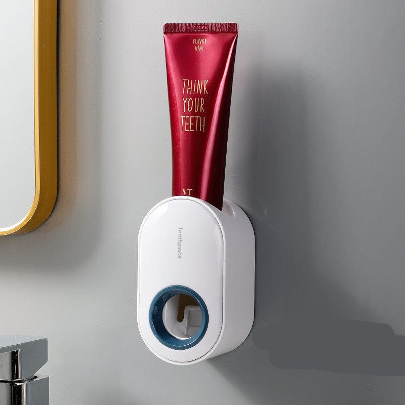 Gadget Gerbil White Wall-Mounted Automatic Toothpaste Squeezer