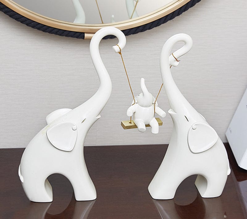 Gadget Gerbil White3 elephant Modern minimalist living room decoration