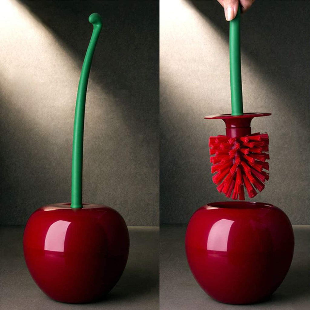 Gadget Gerbil Wine Red Cherry Toilet Bowl Brush