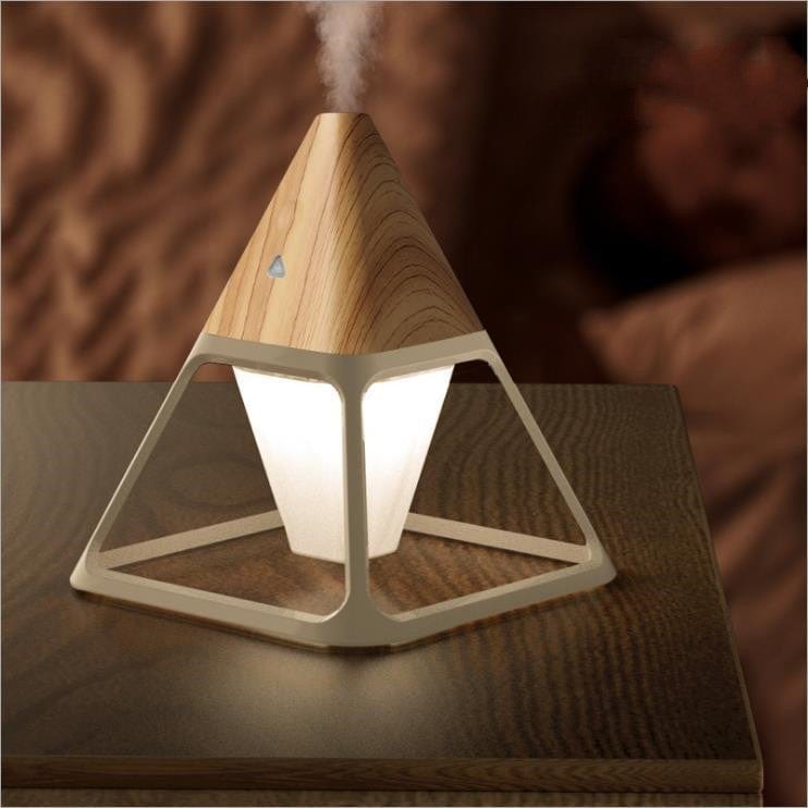 Gadget Gerbil Wood grain / USB USB Pyramid Humidifier