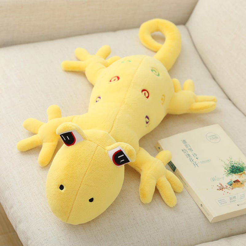 Gadget Gerbil Yellow / 120m Gecko Plush Pillow Toy