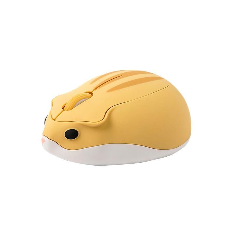 Gadget Gerbil Yellow 2.4GHz Wireless Hamster Computer Mouse