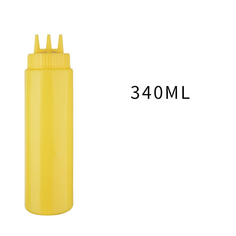 Gadget Gerbil Yellow / 340mL Three Hole Condiment Bottle
